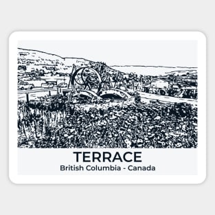 Terrace - British Columbia Magnet